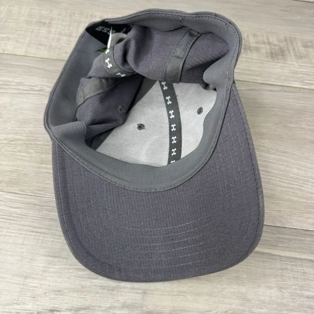 Under Armour Jordan Spieth Tour Golf Cap Mens L/XL Charcoal Gray Fitted Hat